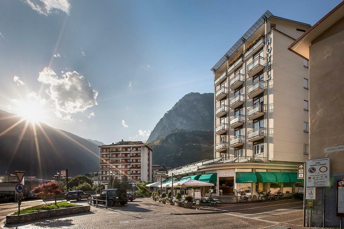 Hotel Conradi Chiavenna Eksteriør bilde