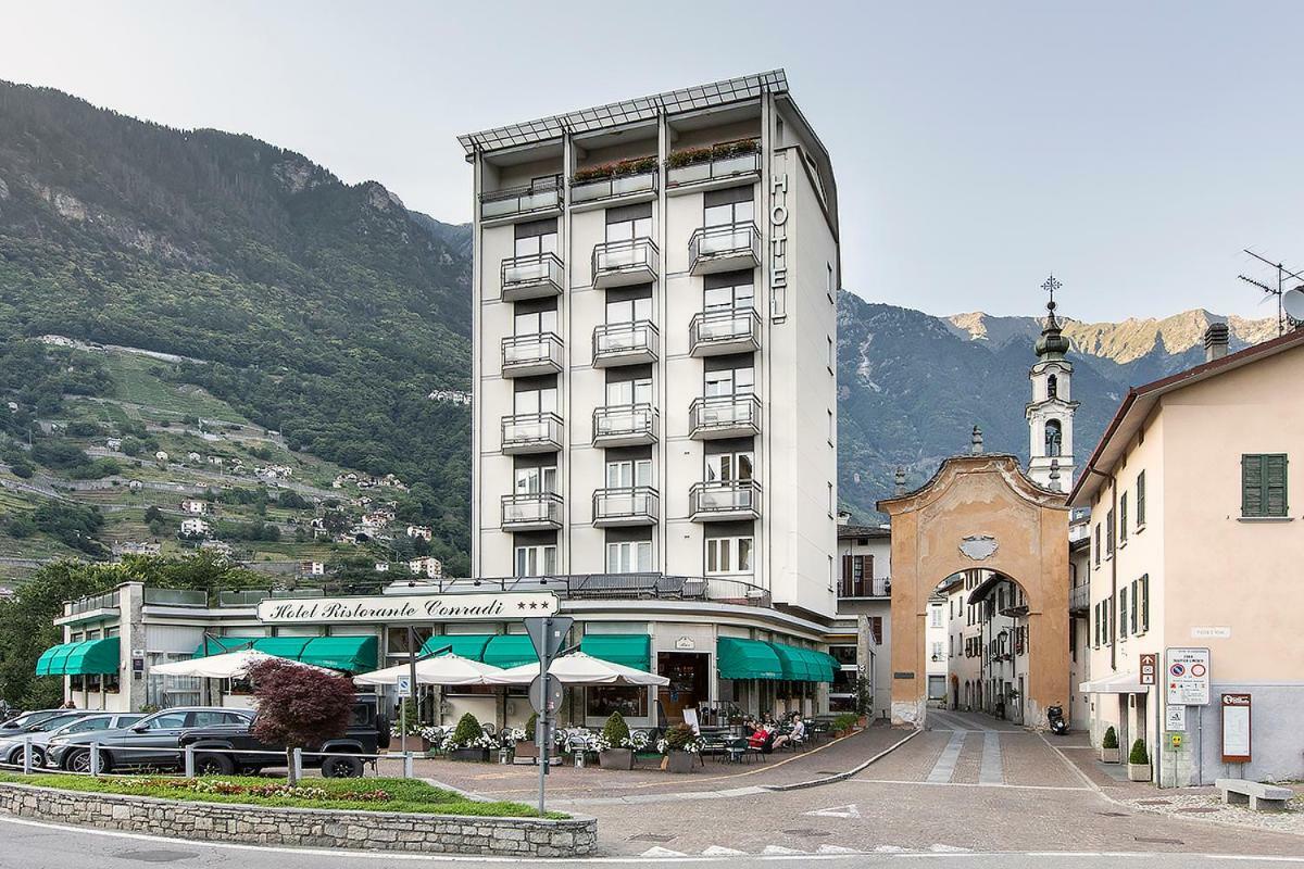 Hotel Conradi Chiavenna Eksteriør bilde